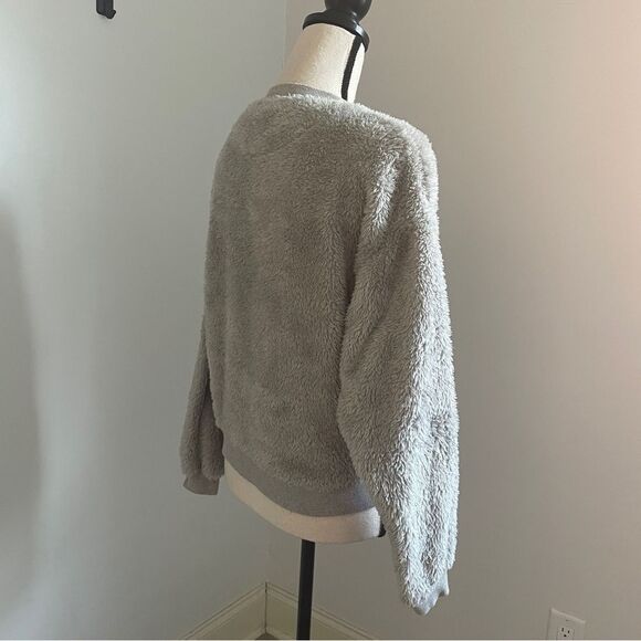 Southern Marsh Crewneck Sweater sz XS Cozy Texture Modern Sherpa Fluffy Pullover - Picture 7 of 9